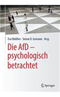 Die Afd - Psychologisch Betrachtet