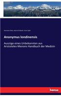 Anonymus londinensis