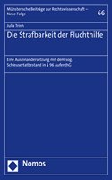 Die Strafbarkeit Der Fluchthilfe
