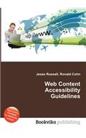 Web Content Accessibility Guidelines