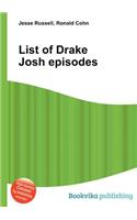 List of Drake Josh Episodes: (English)