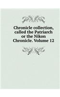 Chronicle collection, called the Patriarch or the Nikon Chronicle. Volume 12