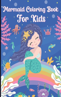 Mermaid Coloring Book for Kids
