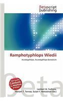 Ramphotyphlops Wiedii