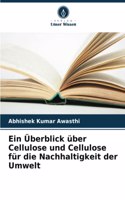 Überblick über Cellulose und Cellulose für die Nachhaltigkeit der Umwelt