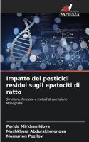 Impatto dei pesticidi residui sugli epatociti di ratto