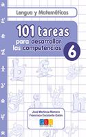 101 Tareas para desarrolar las competencias. Cuaderno 6 (Spanish Edition)