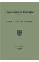 Studies in American Philosophy