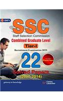 SSC Combined Graduate Level Tier I 22 Solved Papers (2007-2014)