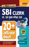 Arihant 20+ Solved Papers (2024-2009) for SBI Clerk Pre+ Main Exam 2025 | Collection of Authentic Previous Years Papers of SBI Clerk | Detailed Solution of each and every questions