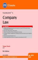 Company Law (CS-Executive) (December 2018 Exams) (5th Edition June 2018)