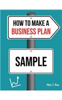 How To Make A Business Plan Sample