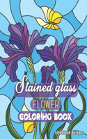 Stained Glass Flower Coloring Book 50 Unique Designs