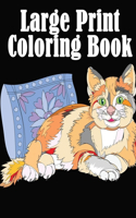 Large Print Coloring Book
