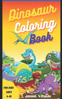 Dinosaur coloring book