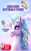 Unicorn Affirmations Coloring Book