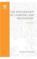 Psychology of Learning and Motivation