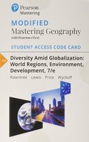 Modified Mastering Geography with Pearson Etext -- Standalone Access Card -- For Diversity Amid Globalization