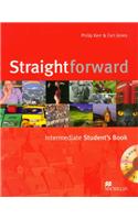 Straightforward Intermediate Student's Book & CD-ROM Pack