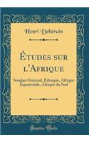 Études sur l'Afrique: Soudan Oriental, Éthiopie, Afrique Équatoriale, Afrique du Sud (Classic Reprint)