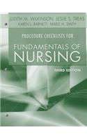 Procedure Checklists for Fundamentals of Nursing