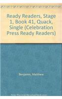 Ready Readers, Stage 1, Book 41, Quack, Single