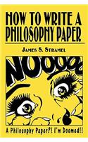 How to Write a Philosophy Paper: (English)