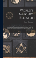World's Masonic Register