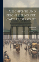 Geschichte Und Beschreibung Der Stadt Duderstadt