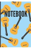 Notebook: Guitar Notebook/ Journal---Lined 120 Page (6 X 9 In)