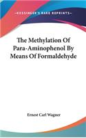 The Methylation of Para-Aminophenol by Means of Formaldehyde