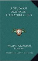 A Study of American Literature (1907)