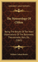 Meteorology Of Clifton