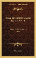 Plantae Davidianae Ex Sinarum Imperio, Partie 2