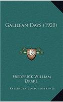 Galilean Days (1920)