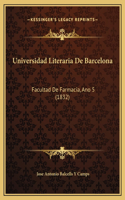 Universidad Literaria De Barcelona
