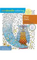 Zendoodle Coloring: Wise Owls