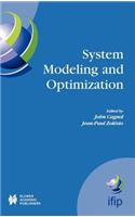System Modeling and Optimization