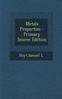 Metals Properties