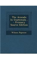 The Avocado in Guatemala... - Primary Source Edition
