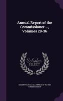 Annual Report of the Commissioner ..., Volumes 29-36