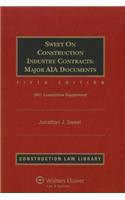 Sweet on Construction Industry Contracts Major AIA Documents, Volumes 1 and 2
