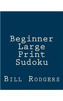 Beginner Large Print Sudoku