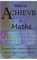 How to Achieve in Maths