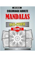 Coloriage Adulte Mandalas Anti-Stress Volume 2