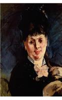 "Woman with Umbrella" by Edouard Manet - 1875: Journal (Blank / Lined)