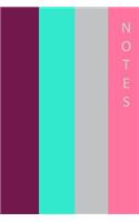 Notes: Colourful Journal
