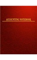 Accounting Notebook: 3 Columns, 8.5x11", 128 Pages