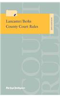 Lancaster/Berks County Court Rules 2015