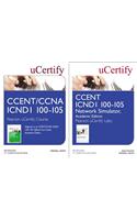 Ccent Icnd1 100-105 Pearson Ucertify Course and Network Simulator Academic Edition Bundle